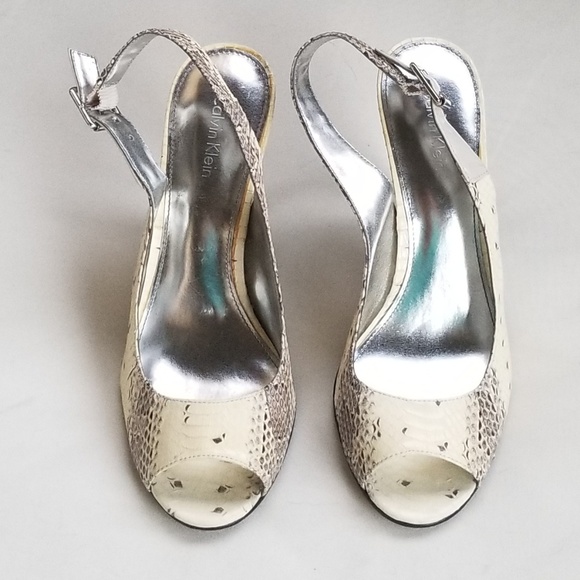 CALVIN KLEIN Snake Sandals - Picture 3 of 7